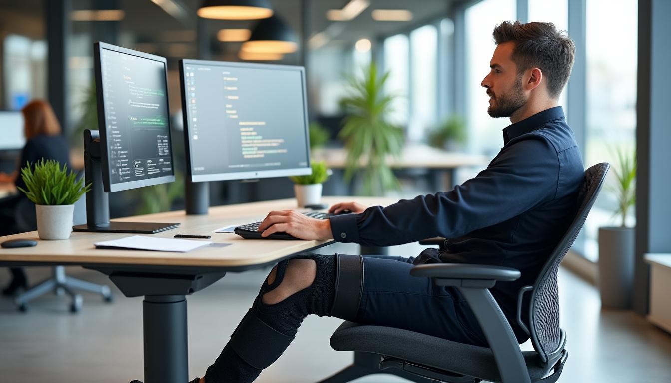 découvrez les possibilités et précautions pour travailler avec une rupture des ligaments croisés, ainsi que les conseils médicaux et professionnels adaptés.