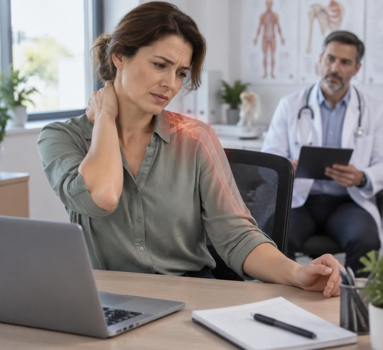 découvrez combien de temps dure généralement un arrêt de travail pour une névralgie cervico-brachiale et quels facteurs influencent sa durée.
